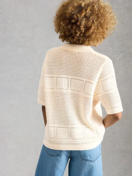 GEMIMA COLLAR CARDI - Pale Ivory - 46 Bild 3