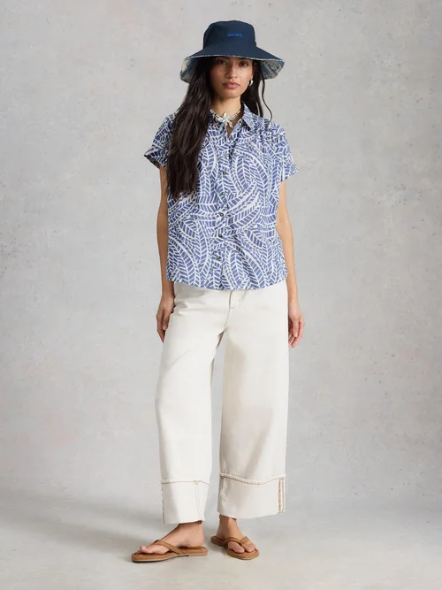 Bluse Orla - Blue Pr - 52 Bild 2