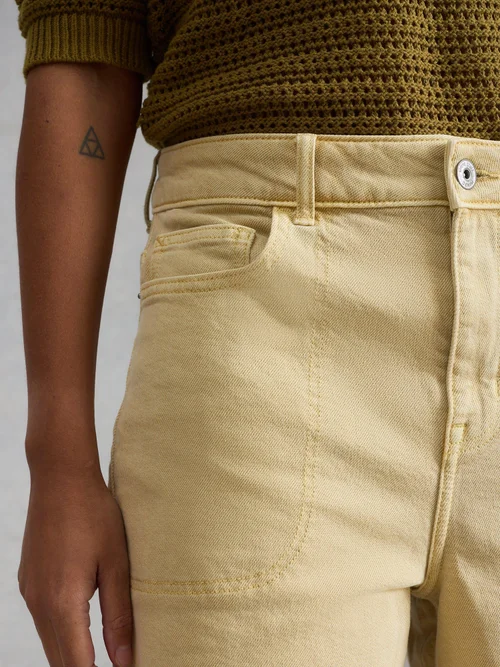 Jeansshorts Tia - Lgt Green - 52/R Bild 3