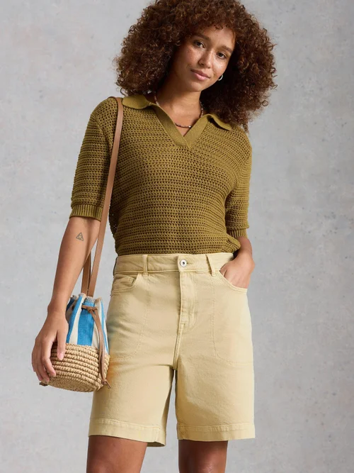 Jeansshorts Tia - Lgt Green - 52/R Bild 2