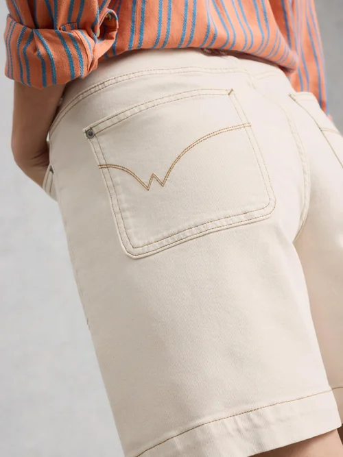 Jeansshorts Tia - Nat White - 52/R Bild 3