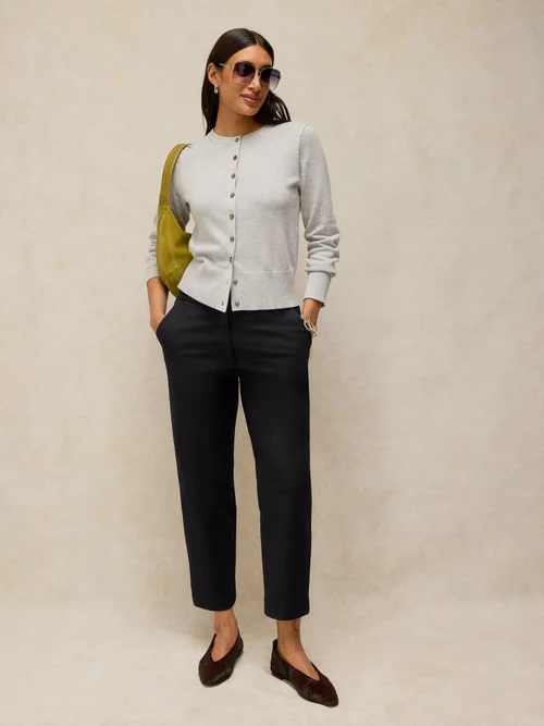 7/8-Hose Illy mit geradem Bein - Pure Blk - 52/R Bild 1