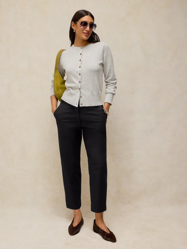 7/8-Hose Illy mit geradem Bein