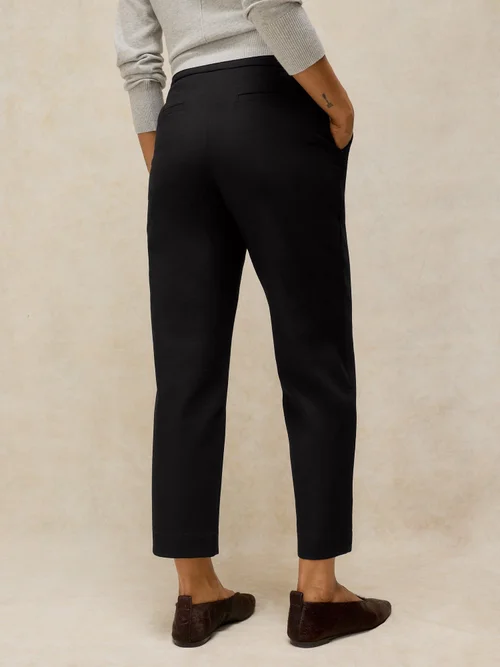 7/8-Hose Illy mit geradem Bein - Pure Blk - 52/R Bild 4