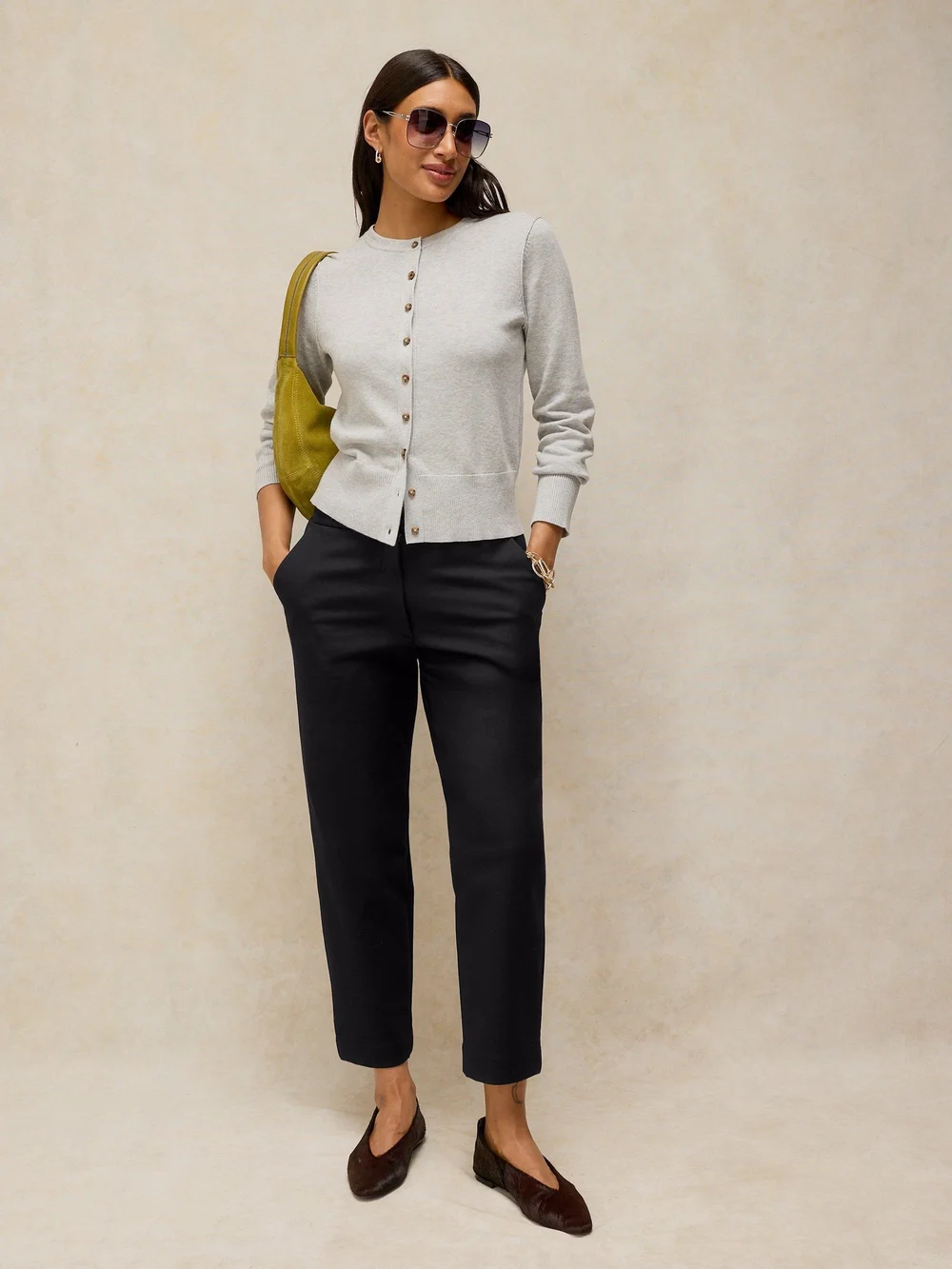7/8-Hose Illy mit geradem Bein - Pure Blk - 52/R Bild 1