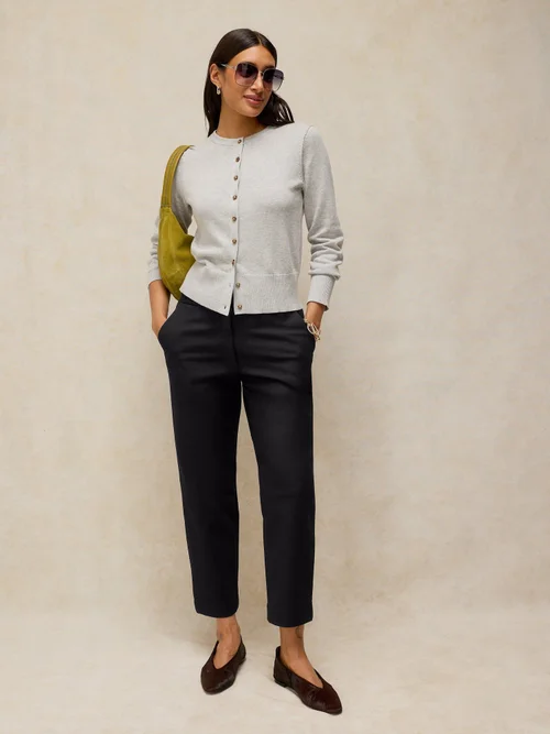 7/8-Hose Illy mit geradem Bein - Pure Blk - 52/R Bild 1
