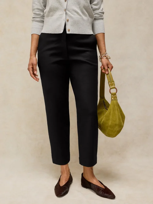 7/8-Hose Illy mit geradem Bein - Pure Blk - 52/R Bild 2