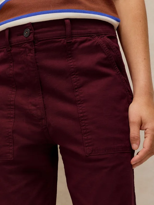 Chinohose Twister - Dk Plum - 50/R Bild 3