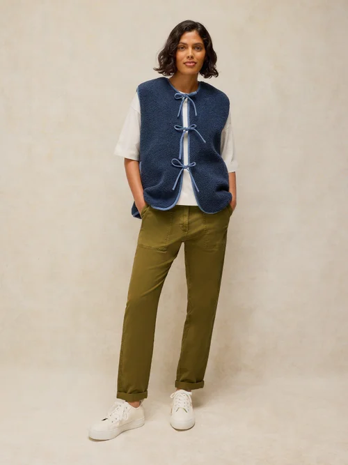 Chinohose Twister - Khaki Grn - 50/R Bild 1