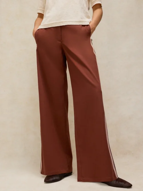 Kenna Hose mit Seitenstreifen - Dk Brown - 48/R Bild 2