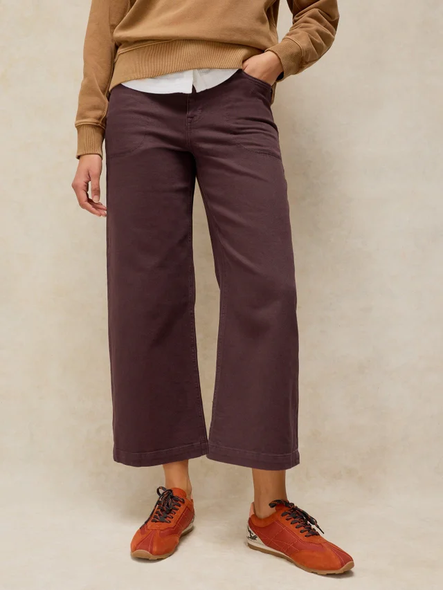 7/8-Jeans Tia mit weitem Bein