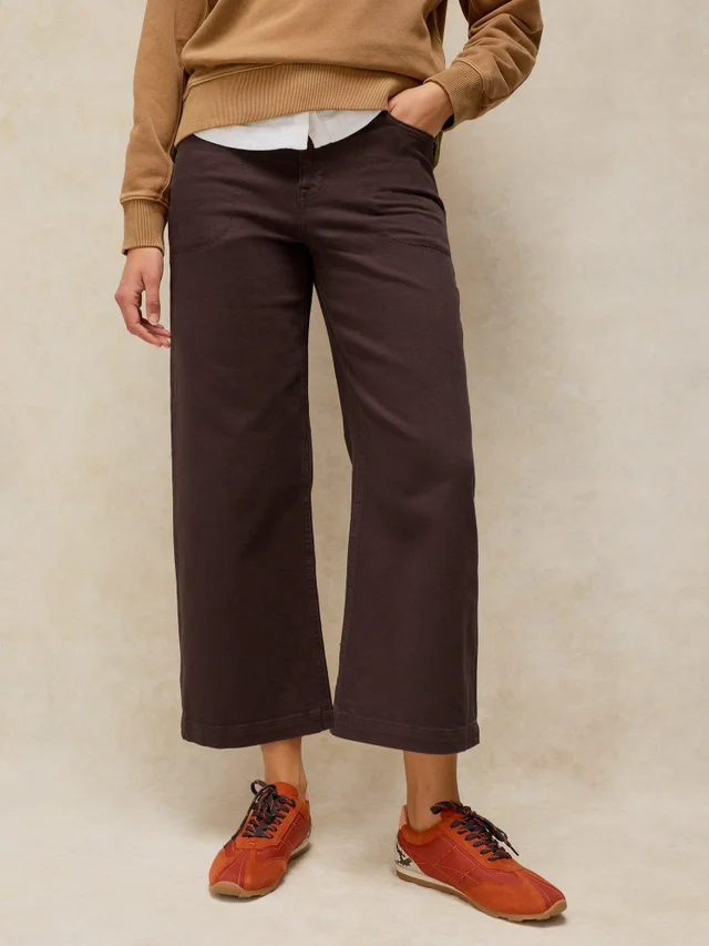 7/8-Jeans Tia mit weitem Bein