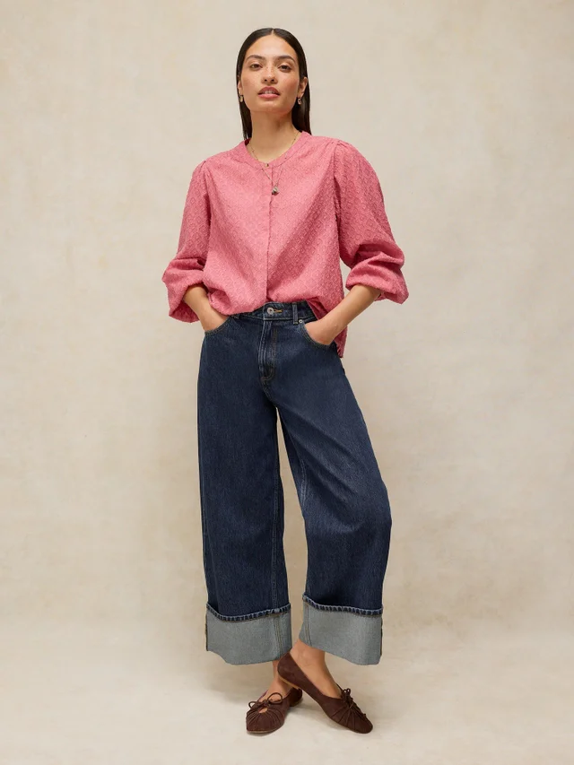 Jeans Bailey mit Umschlag