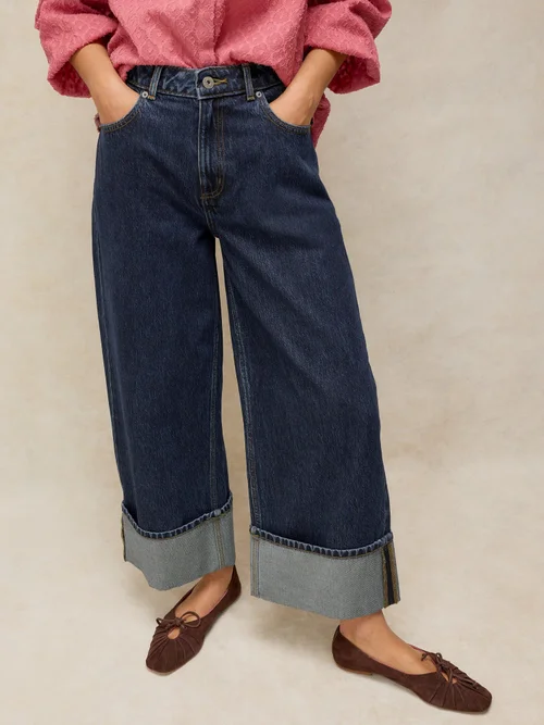 Jeans Bailey mit Umschlag - Dk Denim - 52/R Bild 1
