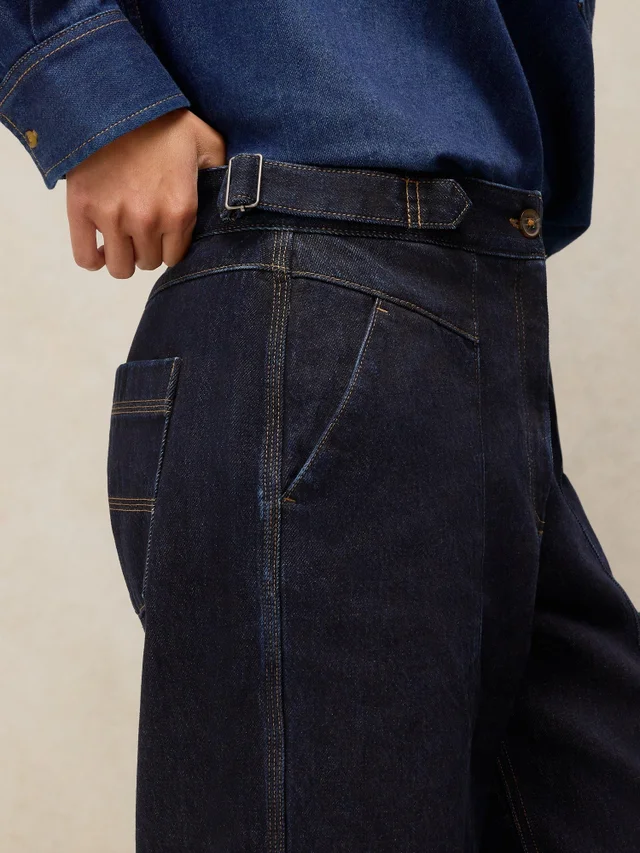 Jeans Carmella mit weitem Bein