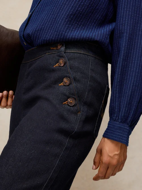Jeans Reese mit Knopfdetails - Dk Denim - 52/R Bild 2