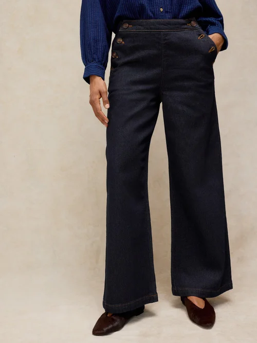 Jeans Reese mit Knopfdetails - Dk Denim - 52/R Bild 3