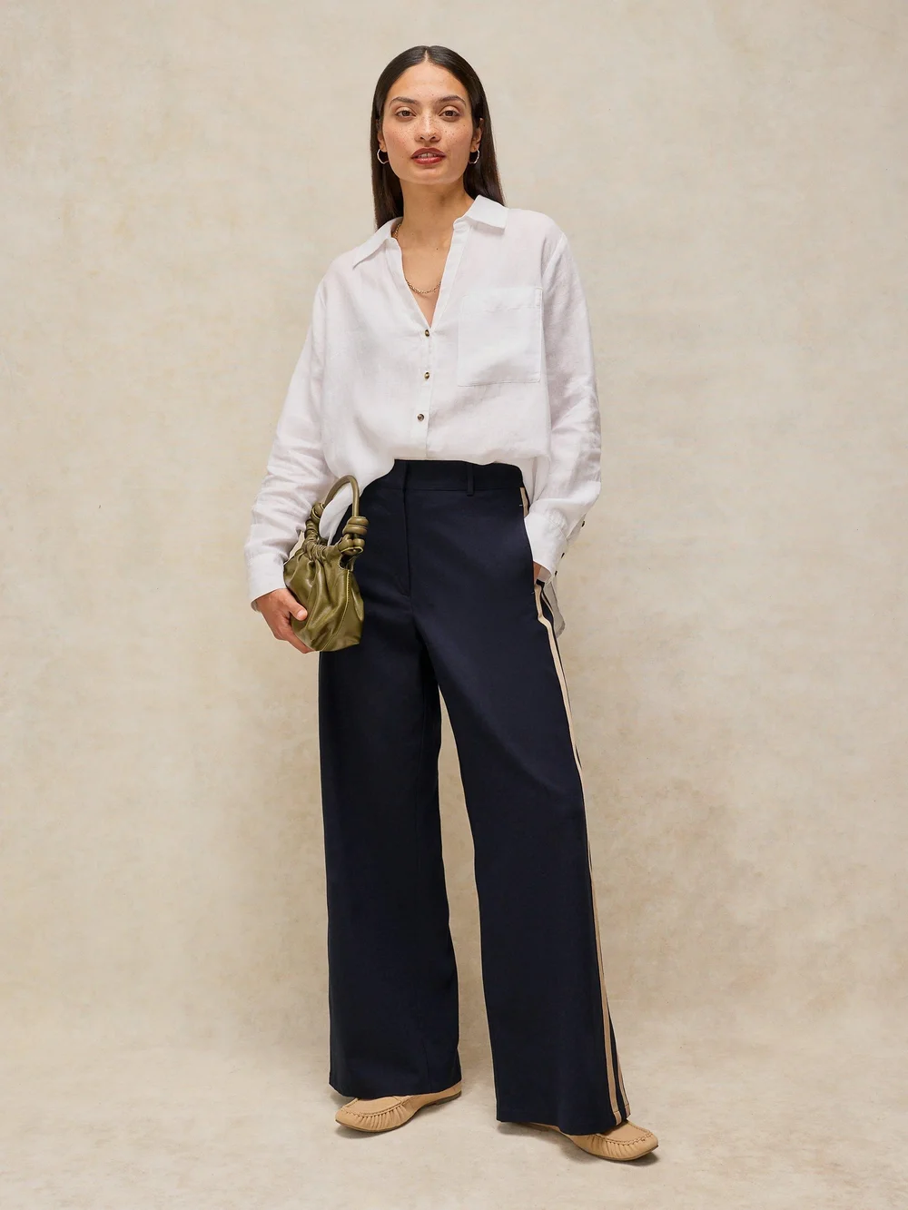 Kenna Hose mit Seitenstreifen - Dark Navy - 52/R Bild 1
