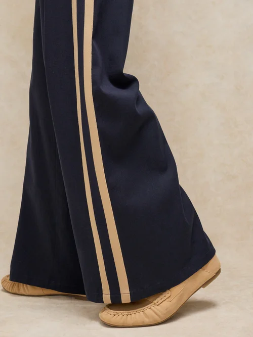 Kenna Hose mit Seitenstreifen - Dark Navy - 52/R Bild 3