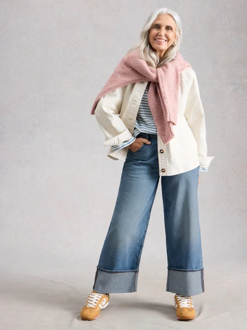 Jeans Bailey mit Umschlag - Mid Denim - 52/R Bild 2