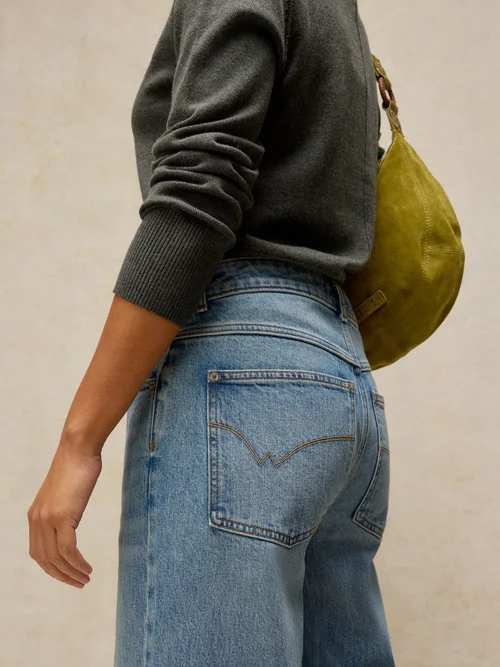 Jeans Bailey mit Umschlag - Mid Denim - 52/R Bild 3