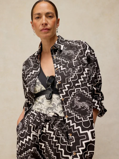 Strandshirt Penny - Blk Pr - XXXL Bild 3