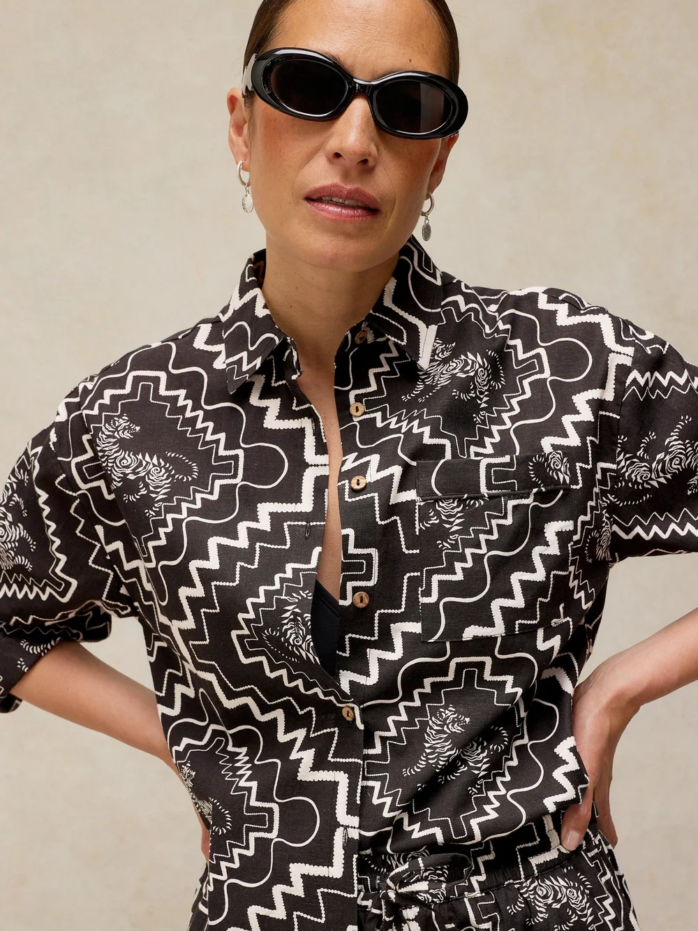 Strandshirt Penny - Blk Pr - XXXL Bild 1