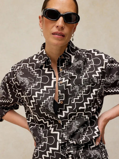 Strandshirt Penny - Blk Pr - XXXL Bild 1