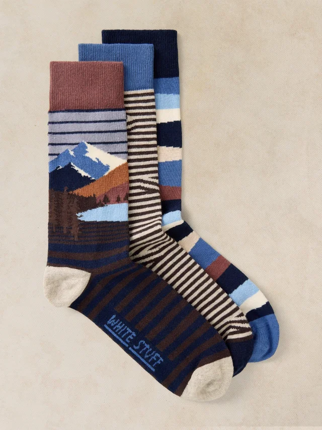 3er Pack Socken Explorer