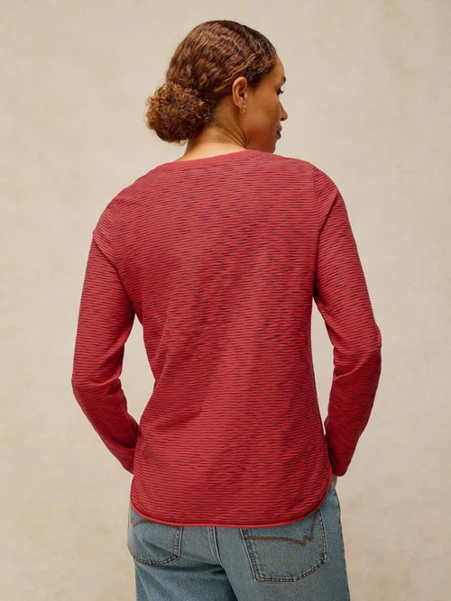 Longsleeve Clara mit Struktur - Pink Mlt - 52 Bild 4