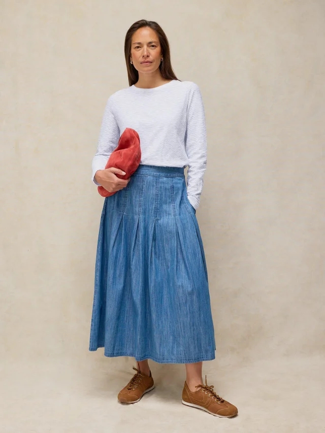 Gestreiftes Langarmshirt Clara