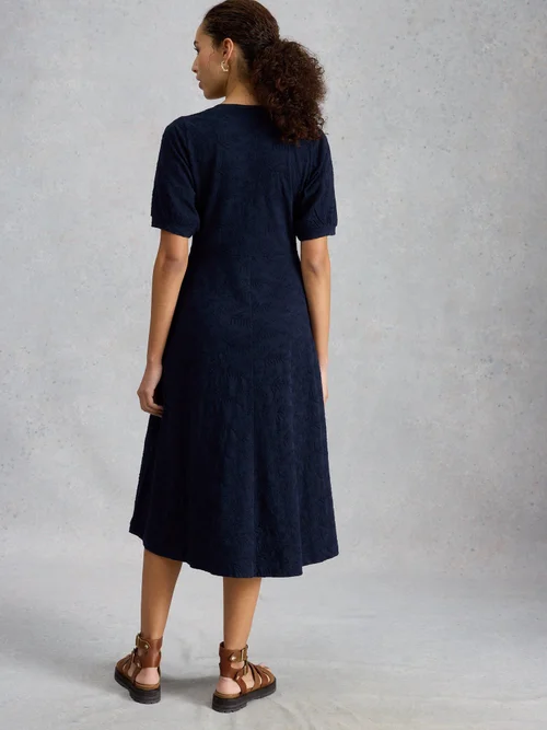 Besticktes Jerseykleid Megan - Mid Blue - 52/R Bild 4
