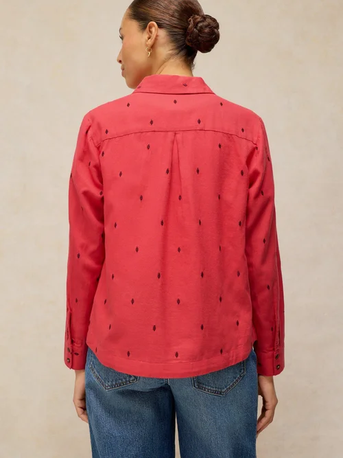 Bluse Libby aus Bio-Baumwolle - Brt Pink - 52 Bild 4