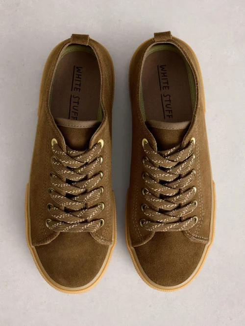 Wildledersneaker Pippa - Khaki Grn - 41 Bild 2