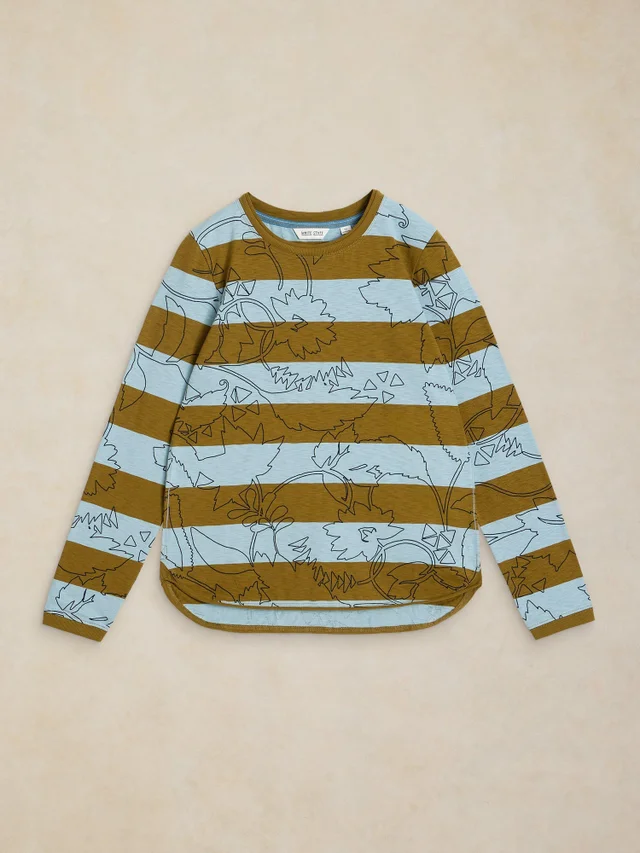 Gestreiftes Langarmshirt Clara