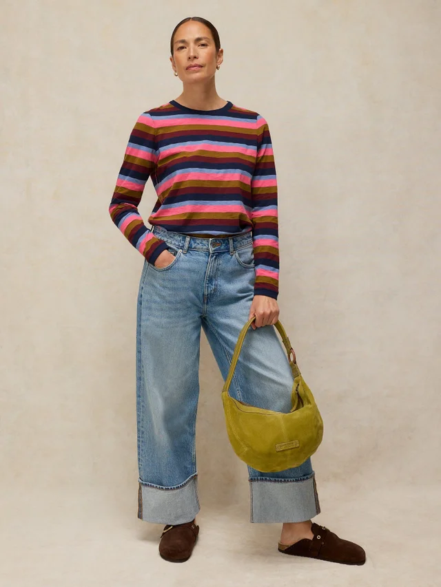Gestreiftes Langarmshirt Clara