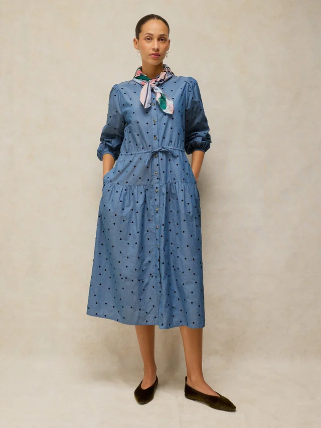 Besticktes Kleid Elsie