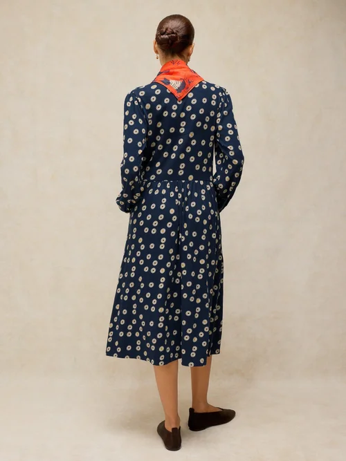 Jerseykleid Leah - Navy Multi - 48/R Bild 4