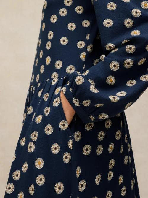 Jerseykleid Leah - Navy Multi - 48/R Bild 3