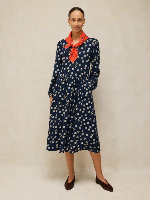 Jerseykleid Leah - Navy Multi - 48/R Bild 2