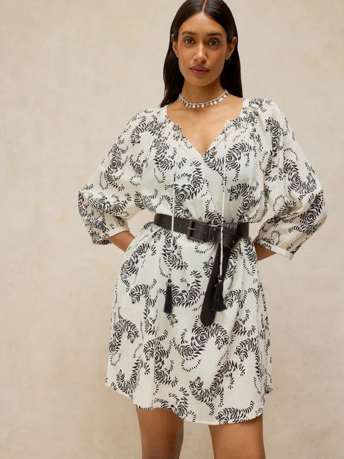 Strandkaftan Lottie - Ivory Pr - XXL Bild 1
