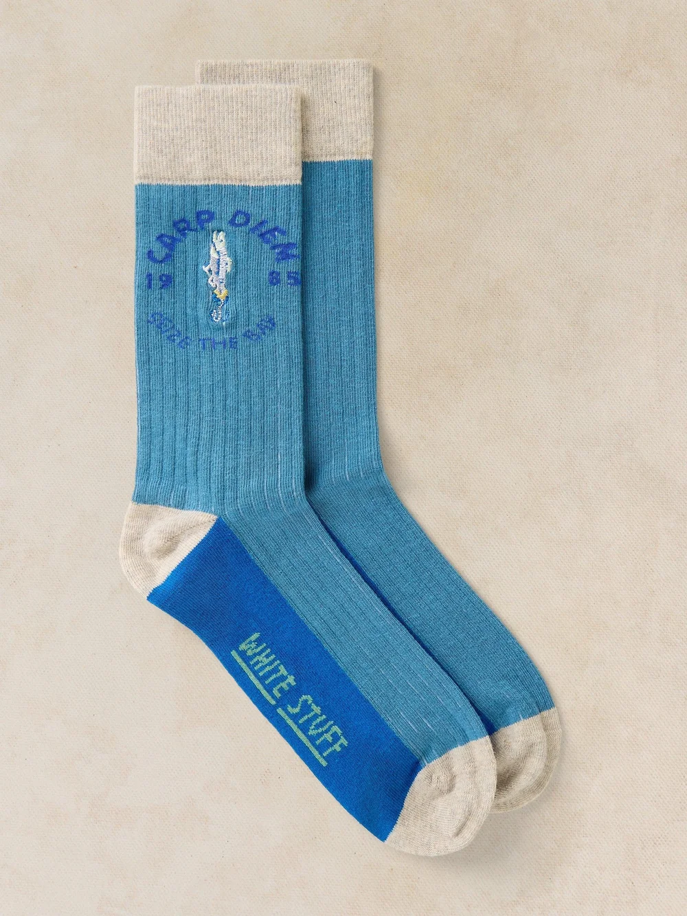 Socken Carpe Diem - Teal Mlt - 44-46 Bild 1