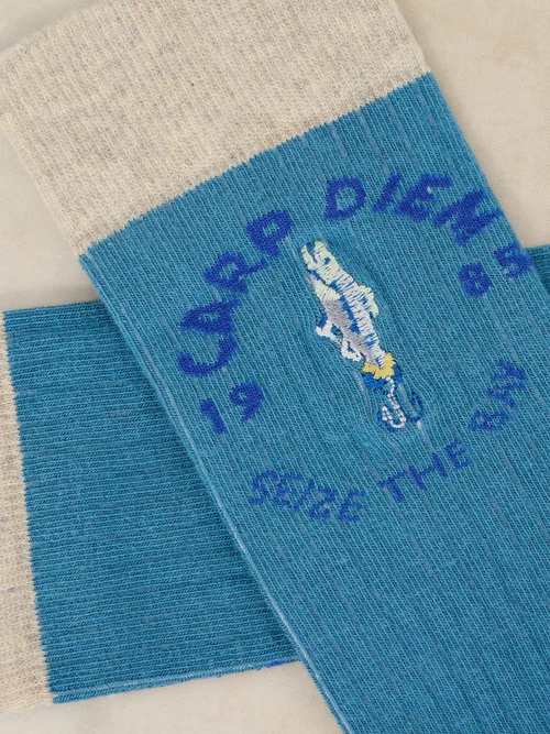 Socken Carpe Diem - Teal Mlt - 44-46 Bild 2