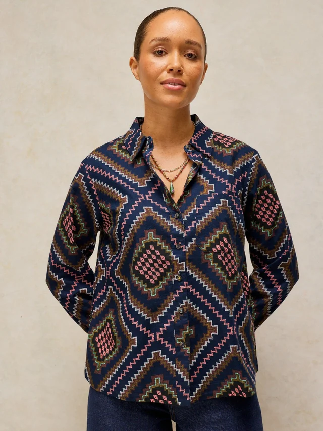 Bluse Libby aus Bio-Baumwolle