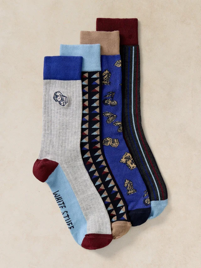 4-er Pack Socken Lucky Day