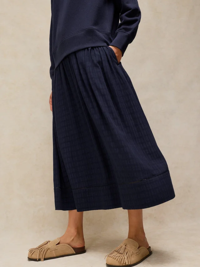 Sweatshirt-Mixkleid Carter