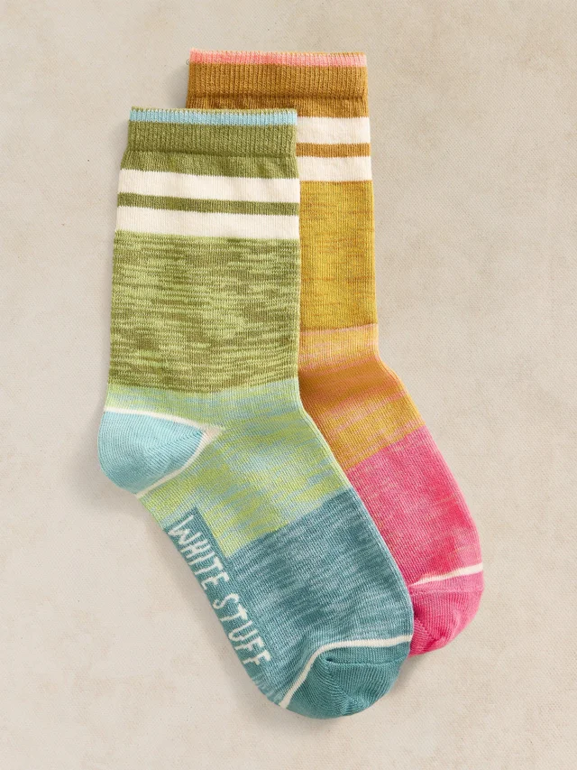 2-er Pack Sportsocken