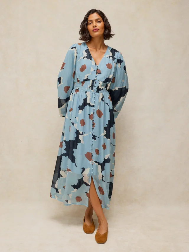Midikleid Leela
