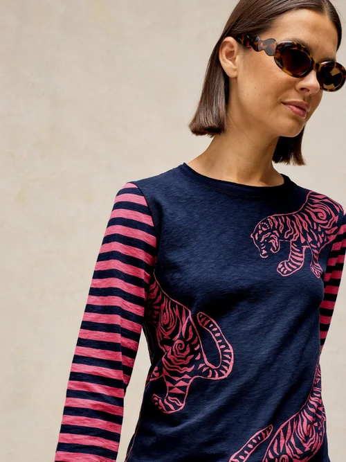 Langarmshirt Clara - Navy Multi - 52 Bild 3