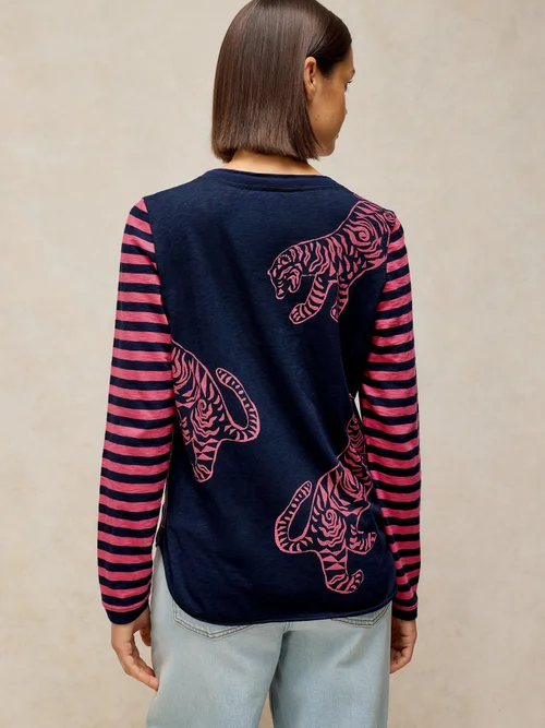 Langarmshirt Clara - Navy Multi - 52 Bild 4